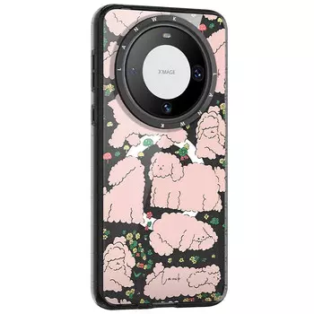 Чехол для телефона Lanwk, Puff Dog Custom Color: Elf Purple