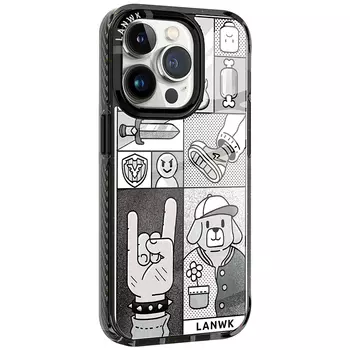 Чехол для телефона Lanwk, Punk dogs