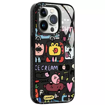 Чехол для телефона Lanwk, Tease duck delicacyUpgrade color: bubble powder