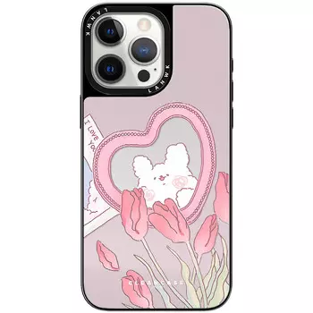 Чехол для телефона Lanwk, Yu see puppy Magnets black frame mirror