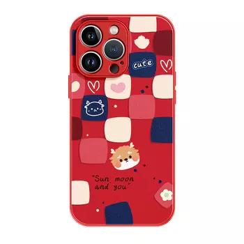 Чехол для телефона Lingtao Leading Taobao, ND0179 Plaid DragonLemon Yellow