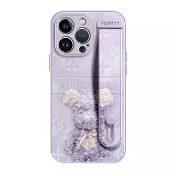 Чехол для телефона Lingtao Leading Taobao, ND3173 Immortal Flower Violent Bear Graphite Black