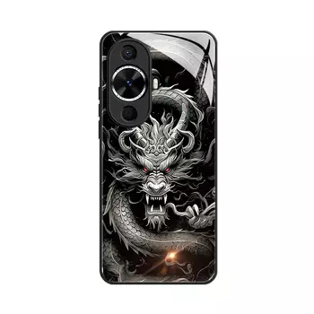 Чехол для телефона Lingtao Leading Taobao, ND3362 Bully Dragon Head China Red Liquid Glass