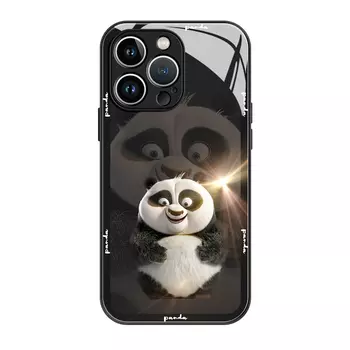 Чехол для телефона Lingtao Leading Taobao, XX75 Panda Fat Da Dark Purple Liquid Glass