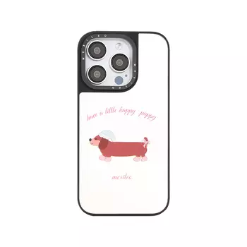 Чехол для телефона Мексика Mesile, Winter coat dachshund magnetic mirror shell