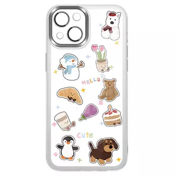 Чехол для телефона MSMF Us 10 Cents Msmf, QYMY0028H - Transparent