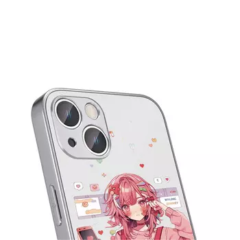 Чехол для телефона MSMF Us 10 Cents Msmf, DWFQBL10607L - Galaxy Silver