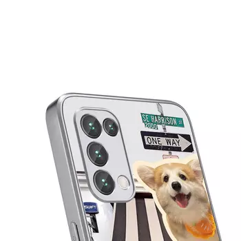 Чехол для телефона MSMF Us 10 Cents Msmf, DWFQBL12635L - Galaxy Silver