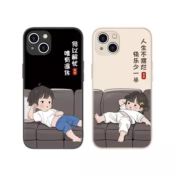 Чехол для телефона MSMF Us 10 Cents Msmf, DWFQBL3416 - Texture Black (left)