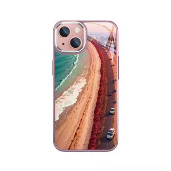 Чехол для телефона MSMF Us 10 Cents Msmf, DWFQBL7934 - Gold Shield Rose Pink