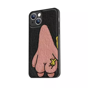 Чехол для телефона MSMF Us 10 Cents Msmf, DWFQYTYP1042-Textured Black Left