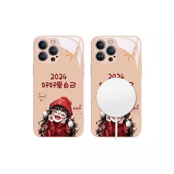 Чехол для телефона MSMF Us 10 Cents Msmf, DWKJBLCX339 - Magnetic sand pink