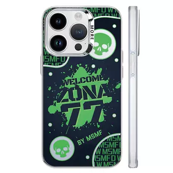 Чехол для телефона MSMF Us 10 Cents Msmf, MSMFDDCY0018P-Color silver green electroplated green
