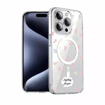 Чехол для телефона Нкино Nkino, Magnetic Case - Transparent 0-188 Floral Bow