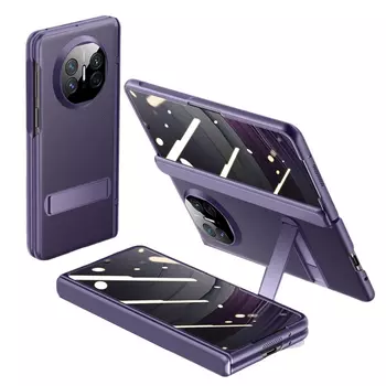 Чехол для телефона Povatine, Anti-peep black bracket Pioneer series skin texture hinge