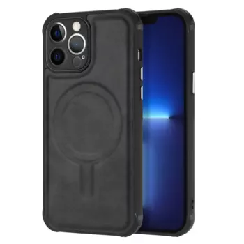 Чехол для телефона Povatine, Black calf print magnetic