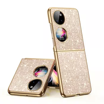 Чехол для телефона Povatine, Obsidian Black|Electroplated star diamond back shell + CD patter