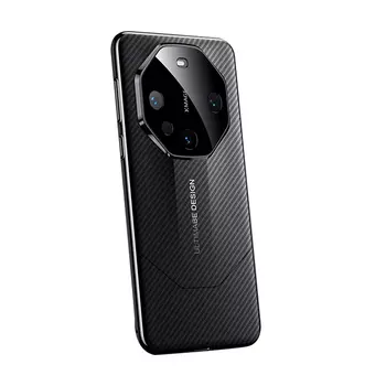 Чехол для телефона Povatine, The black premium carbon fiber pattern version becomes an extrao