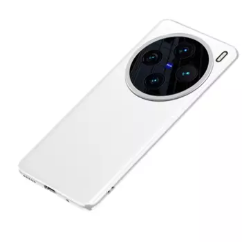 Чехол для телефона Povatine, White 2nd generation contrasting pigment leather series