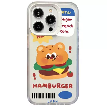 Чехол для телефона «Приливная волна» Yixiong, White Vitality Shell - Barcode Hamburger