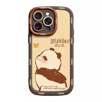 Чехол для телефона RVIXE Avix Rvixe, Antique White - Happy Panda