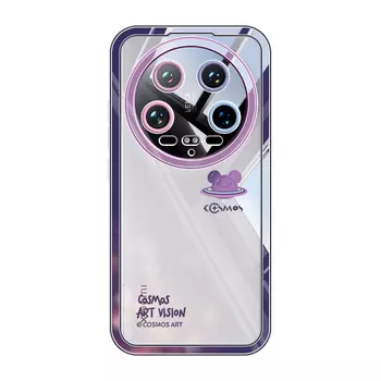 Чехол для телефона RVIXE Avix Rvixe, Antique white - interstellar bear gradient head