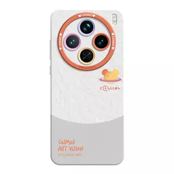 Чехол для телефона RVIXE Avix Rvixe, Baisha Silver Interstellar Bear Co-branded - Simple Bear Head