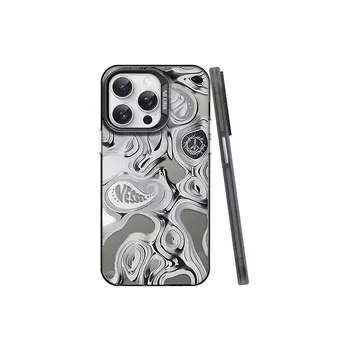 Чехол для телефона с камнями Stones, Color silver black - DWSTSCY003