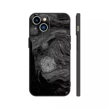 Чехол для телефона с камнями Stones, Colored silver black - DWSTSCY164