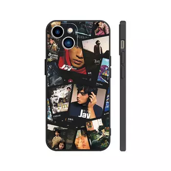 Чехол для телефона с камнями Stones, Colored silver black - DWSTSCY155