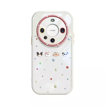 Чехол для телефона с камнями Stones, Cream lotus root flour - DWSTSNYT026