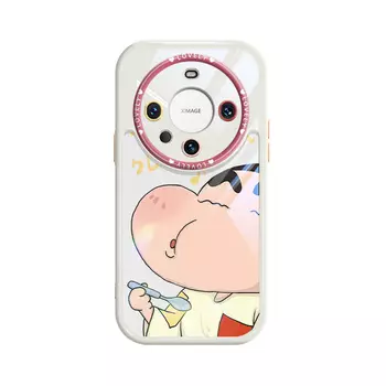 Чехол для телефона с камнями Stones, Cream dark purple - DWSTSNYT029