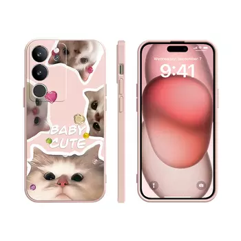 Чехол для телефона с камнями Stones, Magic Cube Sand Pink-DWSTSMF310