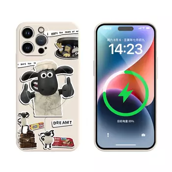 Чехол для телефона с камнями Stones, Magnetic texture black-DWSTSMF318