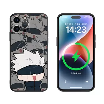 Чехол для телефона с камнями Stones, Magnetic texture black-DWSTSMF312