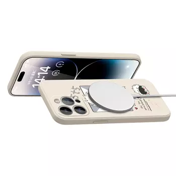 Чехол для телефона с камнями Stones, Magnetic antique white-DWSTSMF397