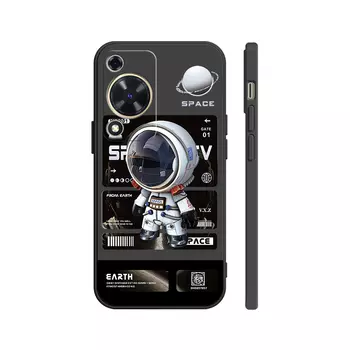 Чехол для телефона с камнями Stones, Rubik's Cube texture black - DWSTSMF095