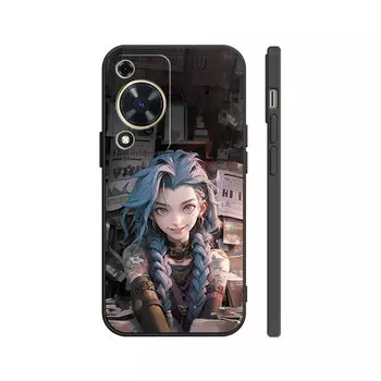 Чехол для телефона с камнями Stones, Rubik's Cube texture black - DWSTSMF325