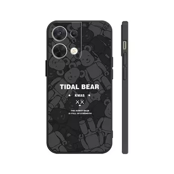 Чехол для телефона с камнями Stones, Rubik's Cube texture black - DWSTSMF079