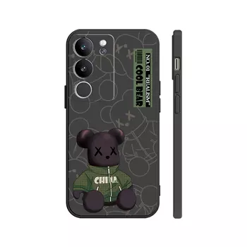 Чехол для телефона с камнями Stones, Rubik's Cube texture black - DWSTSMF102