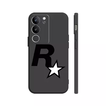 Чехол для телефона с камнями Stones, Rubik's Cube texture black - DWSTSMF297