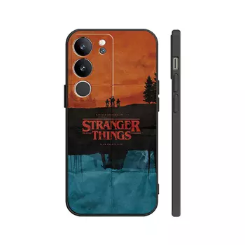 Чехол для телефона с камнями Stones, Rubik's Cube texture black - DWSTSMF181