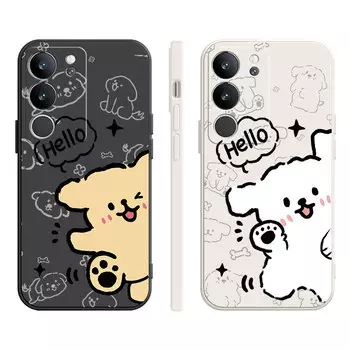 Чехол для телефона с камнями Stones, Rubik's Cube Texture Black - DWSTSMF271 (left)