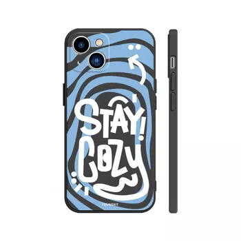 Чехол для телефона с камнями Stones, Rubik's Cube texture black - DWSTSMF248