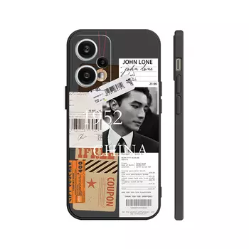 Чехол для телефона с камнями Stones, Rubik's Cube texture black - DWSTSMF056