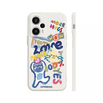 Чехол для телефона с камнями Stones, Rubik's Cube texture black - DWSTSMF290