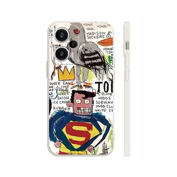 Чехол для телефона с камнями Stones, Rubik's Cube texture black - DWSTSMF229