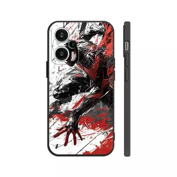 Чехол для телефона с камнями Stones, Rubik's Cube texture black - DWSTSMF367