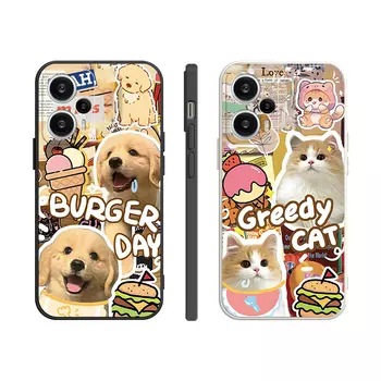 Чехол для телефона с камнями Stones, Rubik's Cube texture black - DWSTSMF351