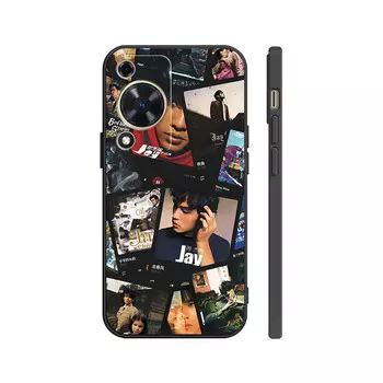 Чехол для телефона с камнями Stones, Rubik's Cube texture black - DWSTSMF061